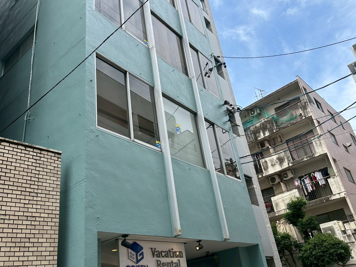 名古屋市中区　民泊ビル　改修工事 | 補修工事（アスベスト除去）