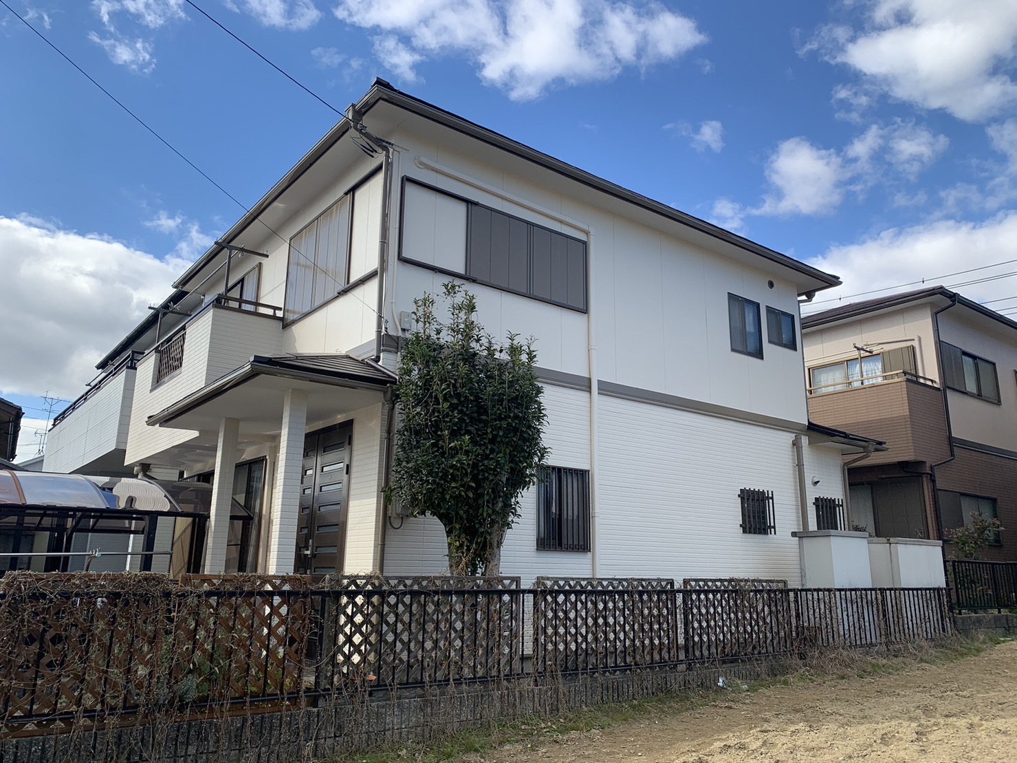 大府市　M様邸　外部改修工事 | 塗装・吹付け工事