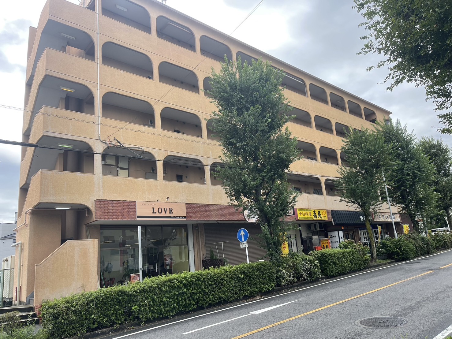名古屋市名東区　アースビルディング　外部改修工事 | 足場工事