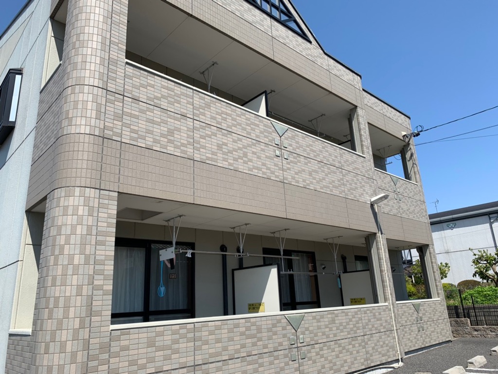 豊明市　アパート　改修工事 | 足場工事