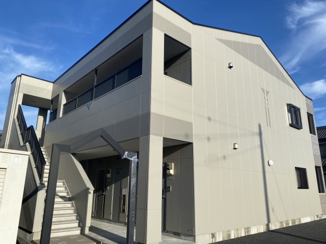 豊明市　アパート　改修工事 | 足場工事