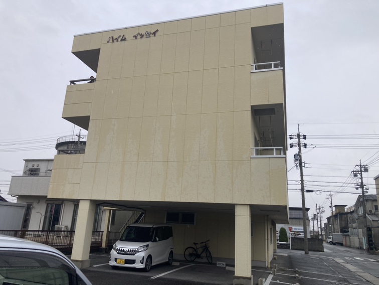 一宮市　ハイムI　外部改修工事 | 補修工事（アスベスト除去）