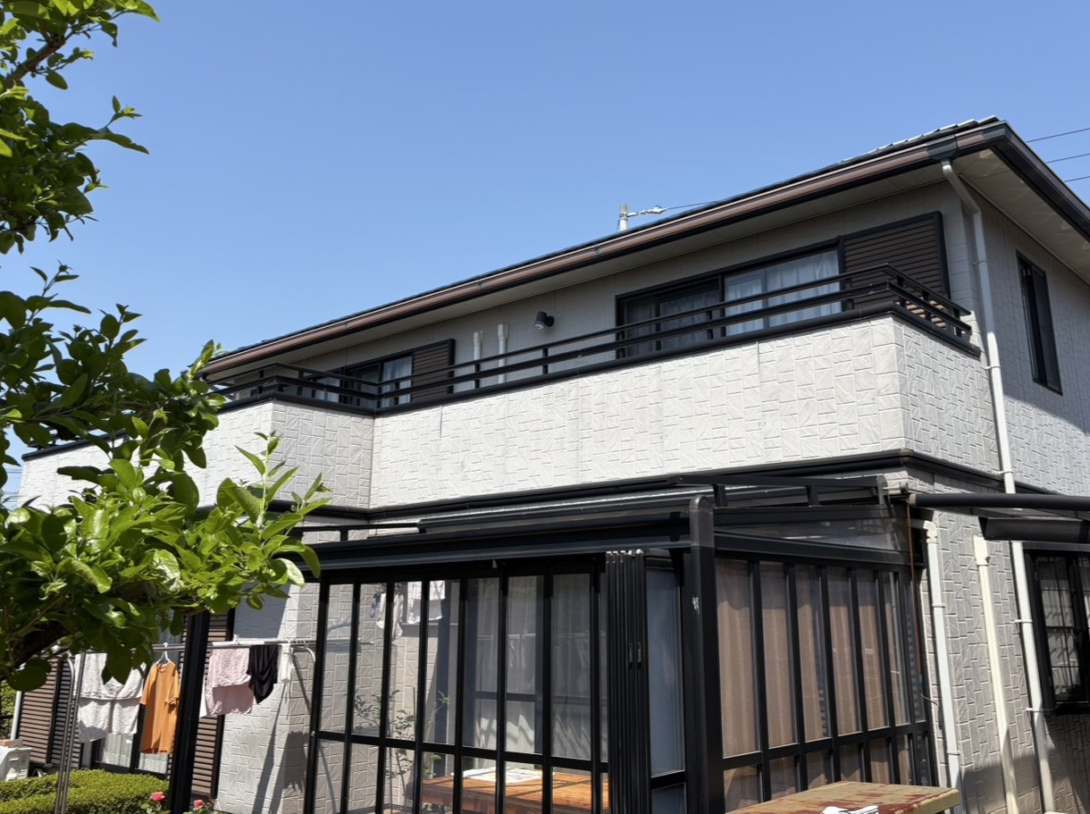 日進市　K様邸　外部改修工事 | 足場工事