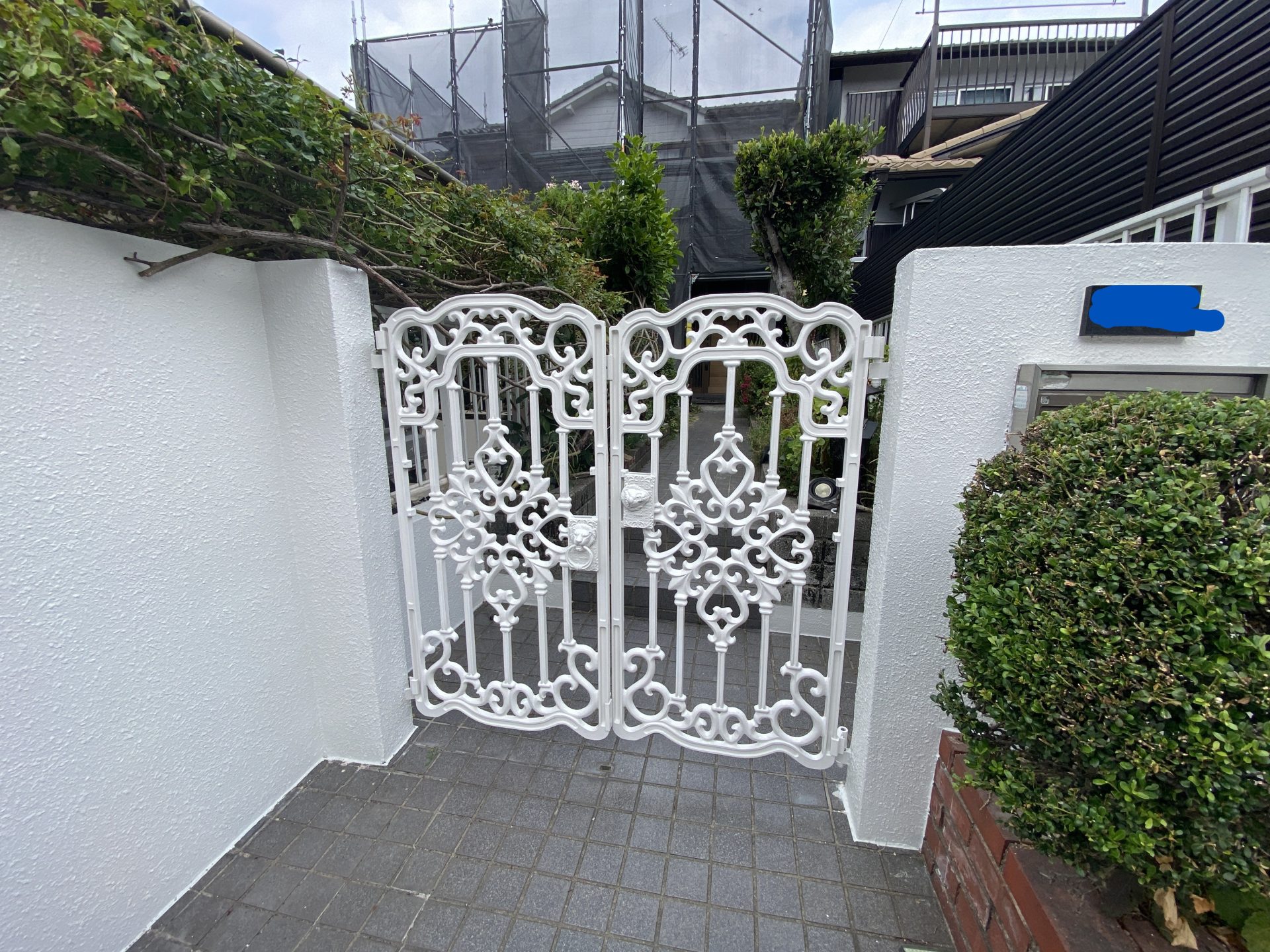 東海市　M様邸　外部改修工事 | 補修工事（アスベスト除去）