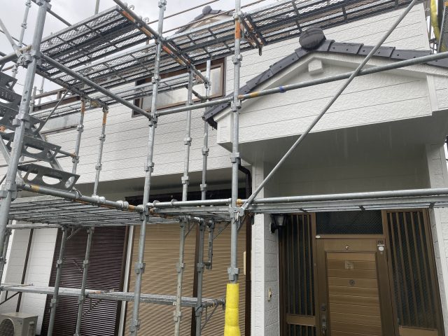 東海市　M様邸　外部改修工事 | 補修工事（アスベスト除去）