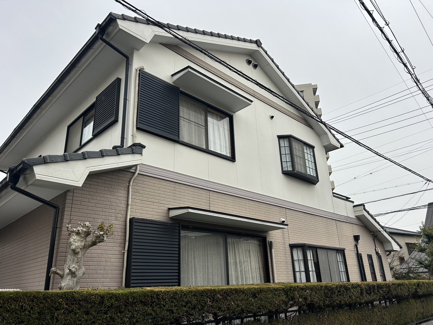 大府市　K様邸　外部改修工事 | 足場工事