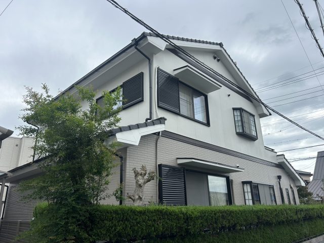 大府市　K様邸　外部改修工事 | 足場工事