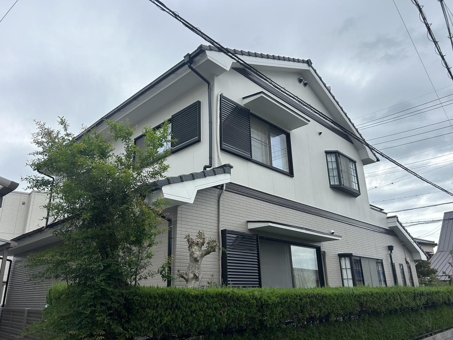 大府市　K様邸　外部改修工事 | 足場工事