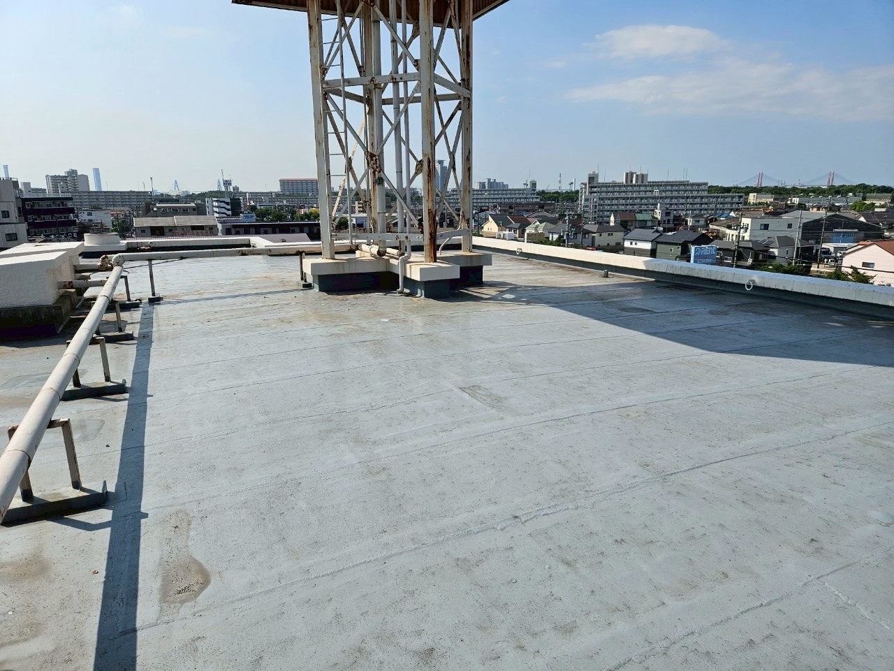 港区　Aハイツ　屋上防水工事 | 防水工事