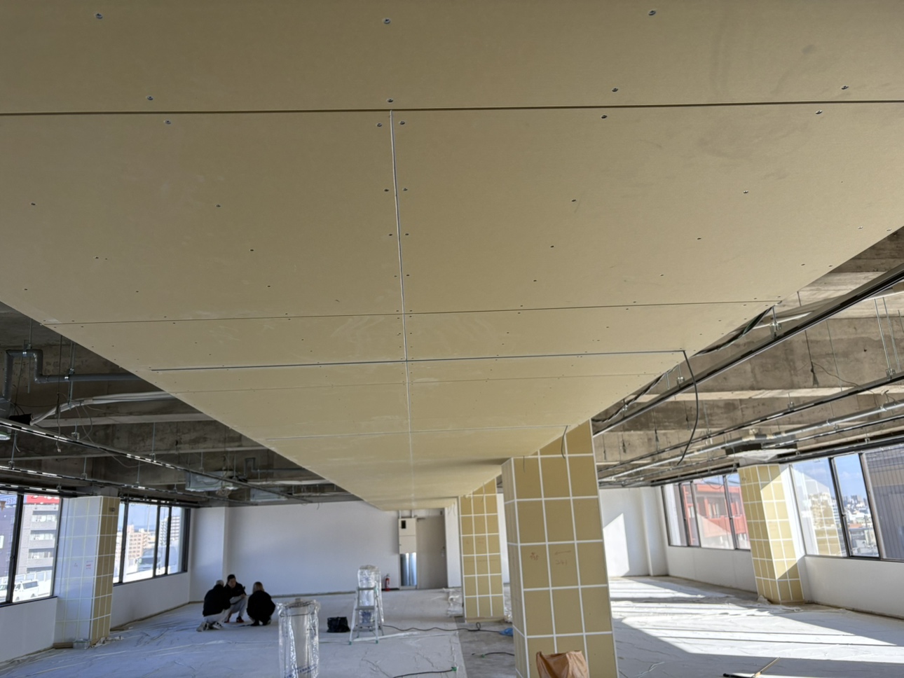 中区 オフィス タイル調特殊塗装工事 | その他