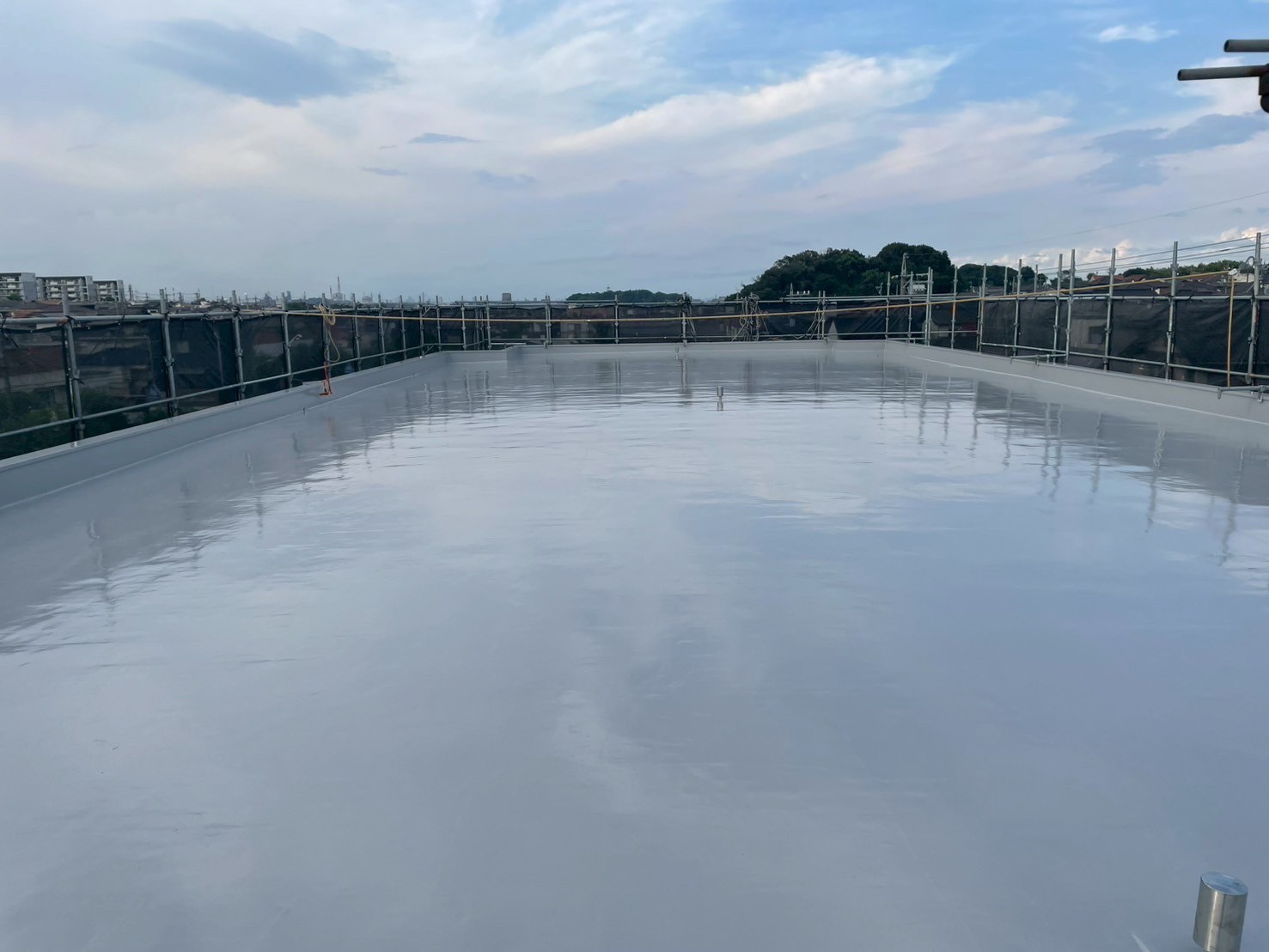 知多市　Sハイム　外部改修工事 | 補修工事（アスベスト除去）