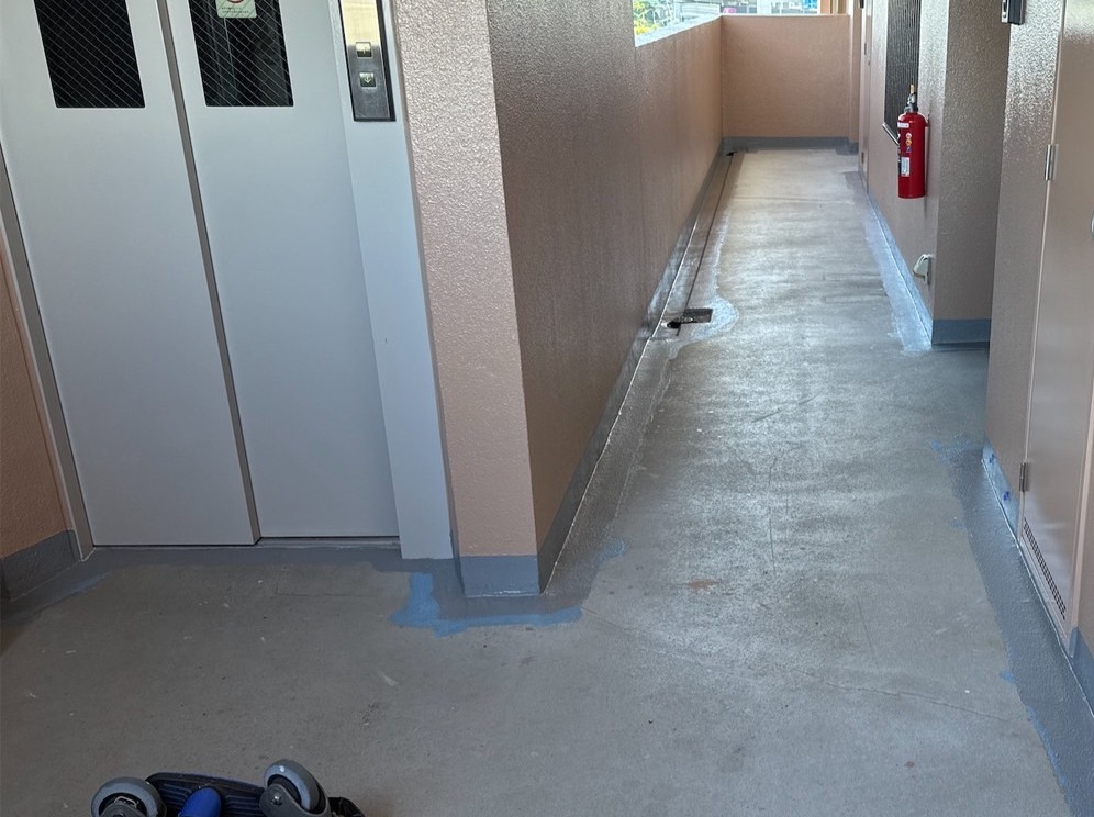 西区　Mマンション　外部改修工事　 | 補修工事（アスベスト除去）