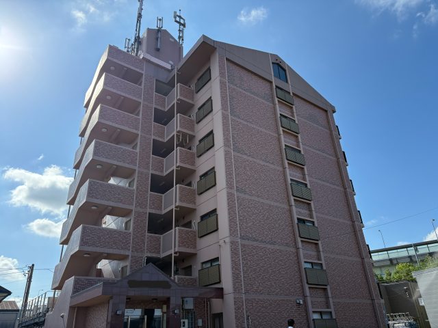 西区　Mマンション　外部改修工事　 | 補修工事（アスベスト除去）