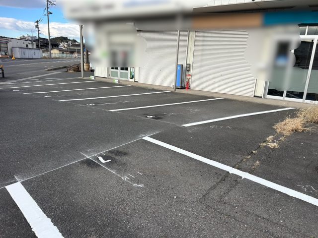 東海市　駐車場白線工事 | その他