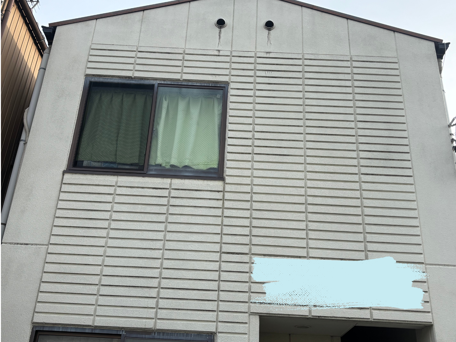 西区　Kアパート　外部改修工事 | コーキング工事
