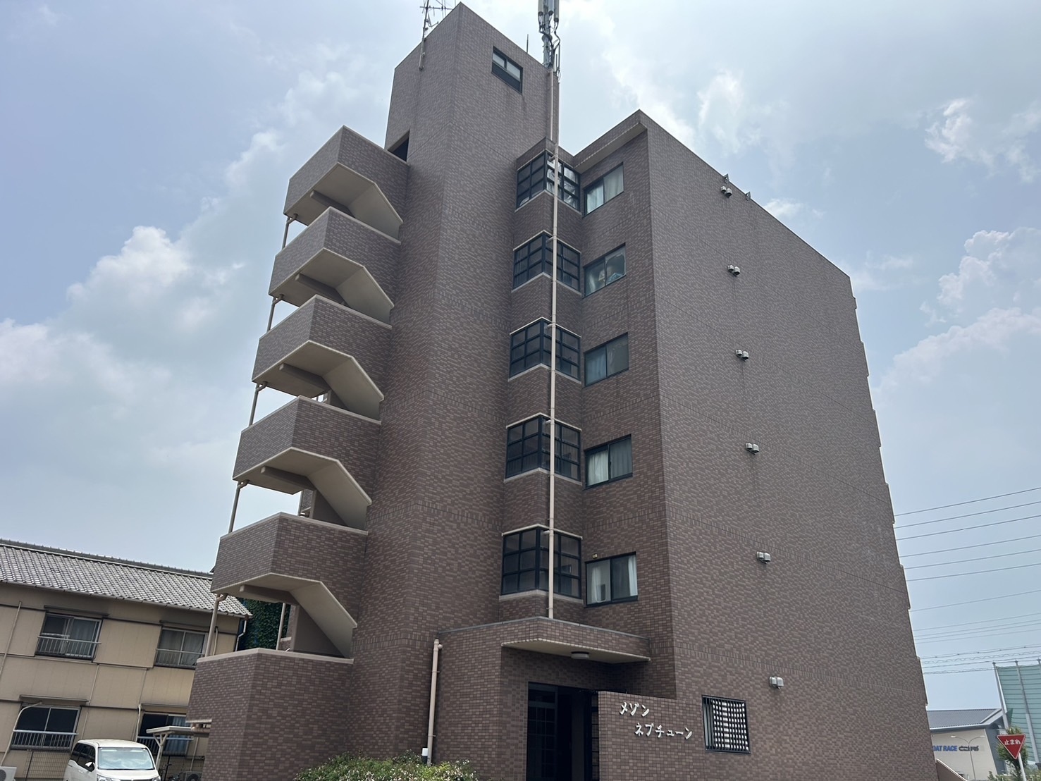 常滑市　マンション　外部改修工事 | 補修工事（アスベスト除去）